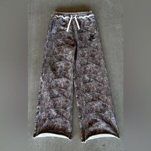 Camo Wide Leg Sweatpants 🍂